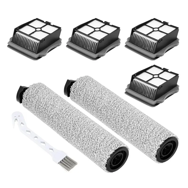

BABZ-Brush Roller And HEPA Filter Set Cordless Vacuum Cleaner 2 Pcs Brush Rollers + 4 Pcs Vacuum HEPA Filters