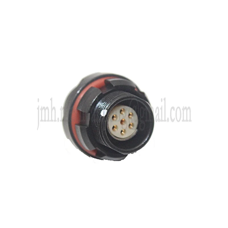 Compatible Fischer 103 M14 1F 2 3 4 5 7 8Pin Short Push-pull Self-locking Round Plug Socket Half-moon Positioning Pin Connector