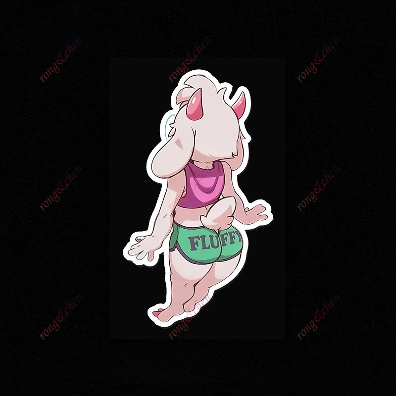 

Cartoon Car Sticker Cute Sheep for Car Motorcycle Racing Helmet Laptop Trunk Body Car Window Surfboard Waterproof PVC Decals
