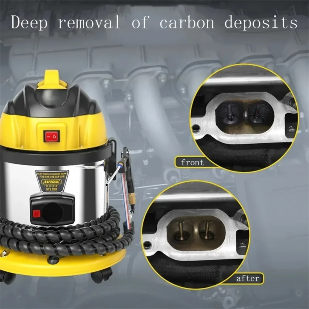 

Car washing machine Engine internal cleaning valve High pressure removal Carbon deposits Cleaner Car walnut sand carbon deposits