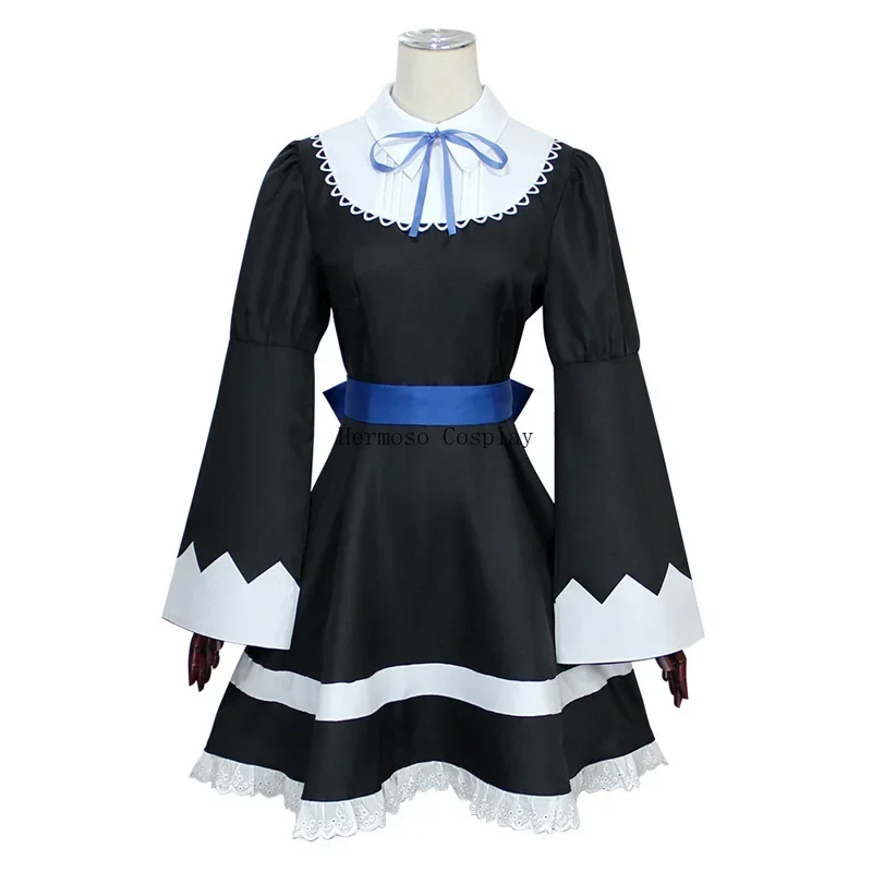 SN88 Anime majtki i pończochy z pasem do pończoch majtki Cosplay kostium pokojówki dziewczyna sukienka Lolita impreza z okazji Halloween kobieta jednolite urodziny% # 2@