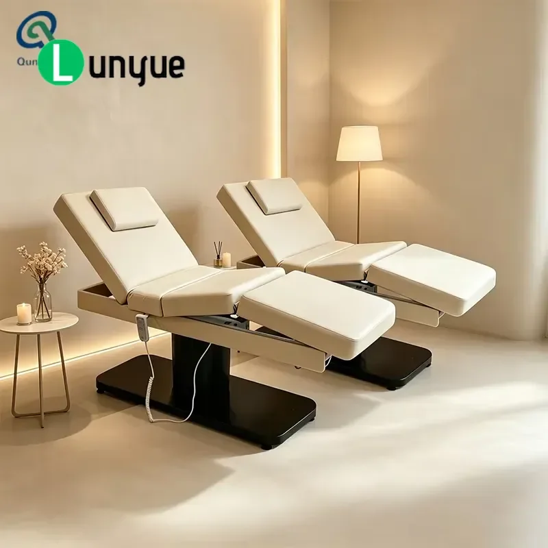 Modern Electric Beauty Bed Multifunctional Adjustable Spa Massage Chair Luxury Medical Furniture For Facial Treatment