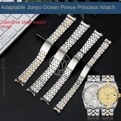 Shenyu High-Quality Stainless Steel Watch Strap For Tudor 74033 Black Bay Prince Princess watchband Bracelet Unisex 17 19 20mm