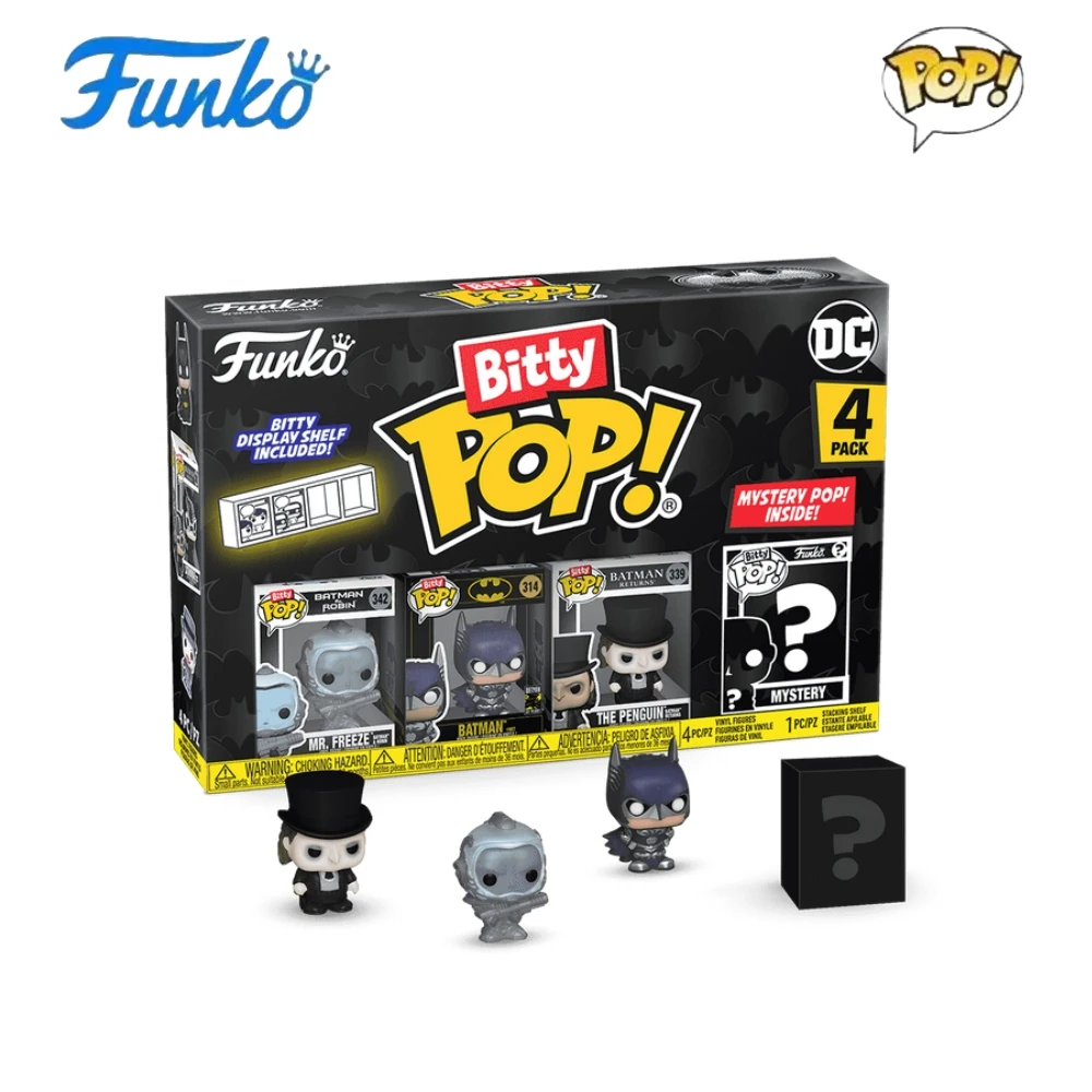 Dc Comics Mini Figures Batman 85Th Anniversary 4Pack Series Funko Pop Mini Figure Blind Box Collectible Limited Edition Toy Gift - Image 5