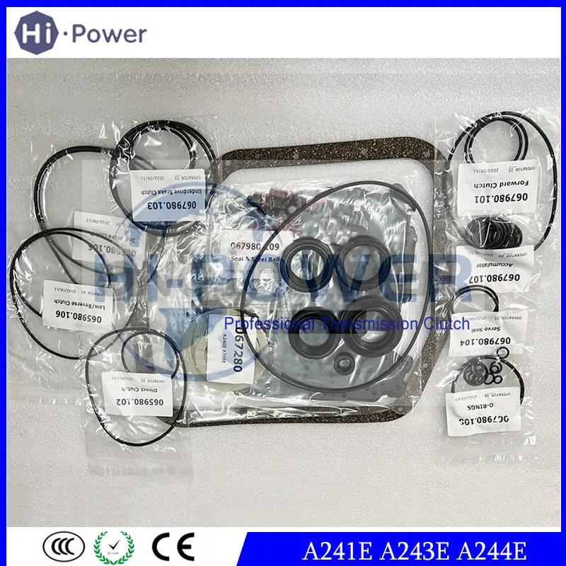 

A241E A243E A244E Transmission Clutch Overhaul Gasket For COROLLA RAV4 PASEO Gearbox Repair Kit A241 A243 A244