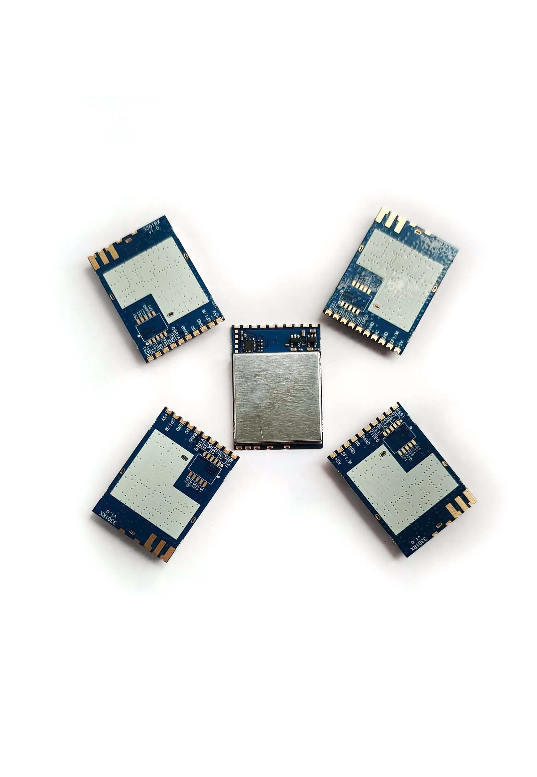 SmartChip16 Channels 3.3GHZ 3301RX Video Receiver Module Specification / 6SPI Signal Level 3.3V, Up To 100K Rate For RC Model Pa