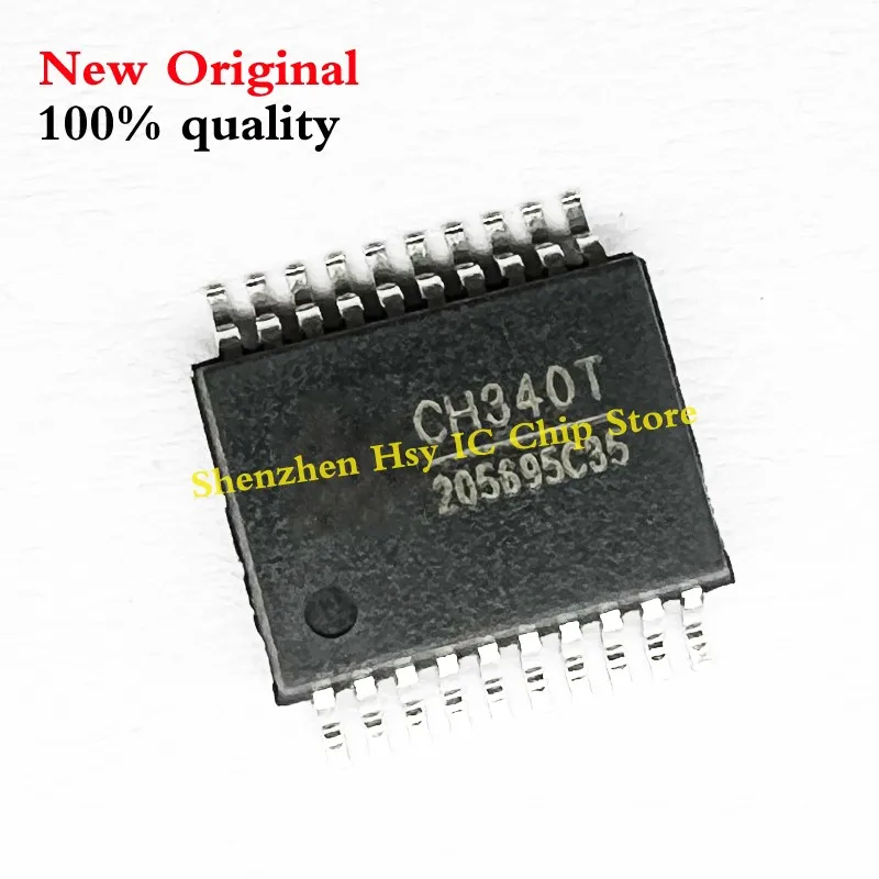 (5pcs)100% New CH340B CH340C CH340E CH340G CH340K CH340N CH340T IC SOP16 SOP8 SSOP20 USB to UART interface USB Converter Chip