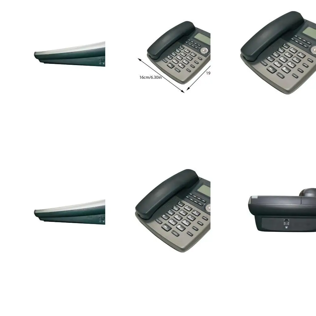652F Practical Desk Phone Corded Phone Corded Landline with Caller Display and HandsFrees Calling for Home Office and Hotel