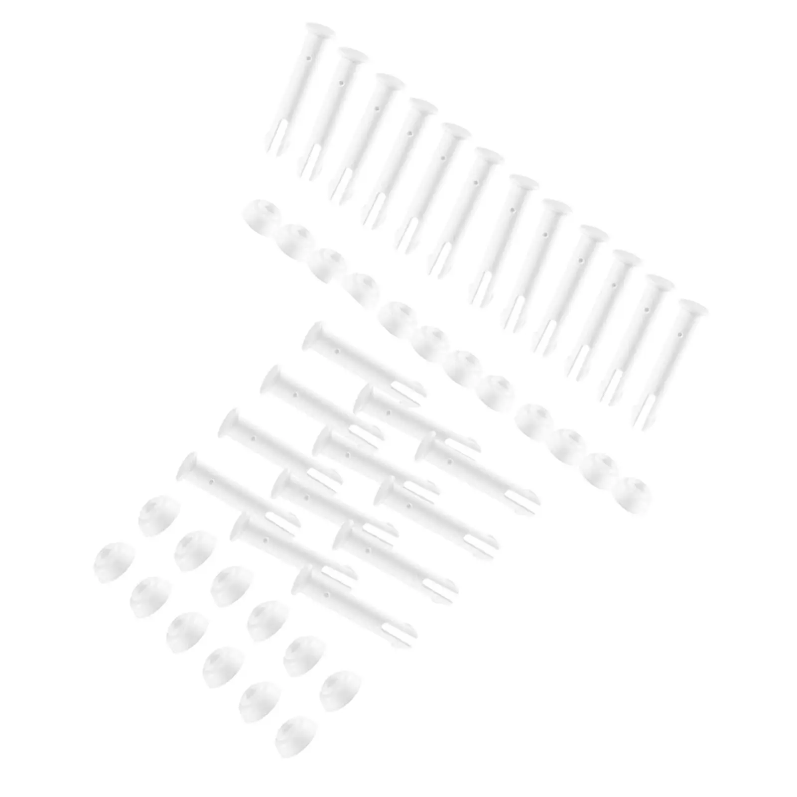 24 Pcs Pool Accessory Pins Connector Plug above Ground Supplies Connections Clips Plastic Accessories Swimming
