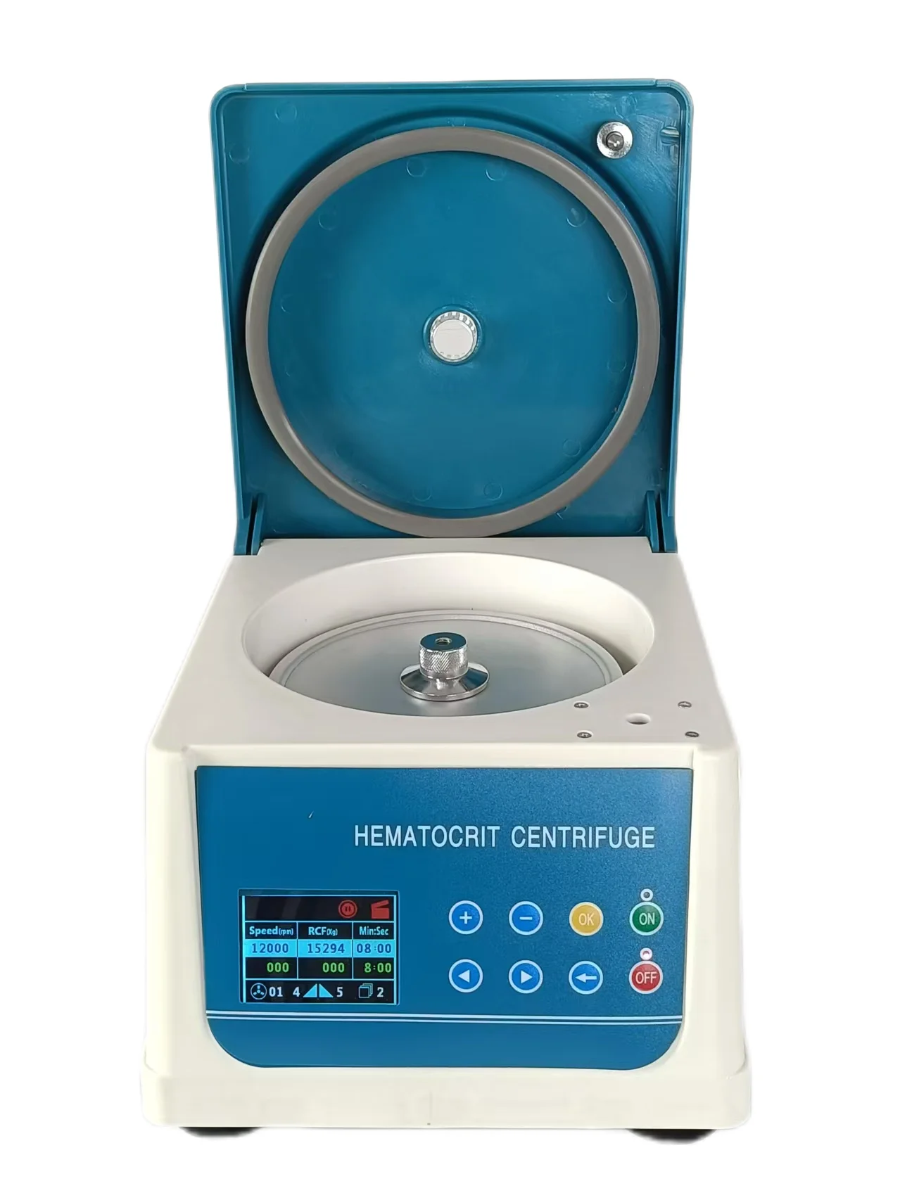 HC-12C Plus Hematocrit Centrifuge MAX RPM 13000 RPM Max RCF 17200xg Good Performance for Laboratory Use Microcomputer-controlled