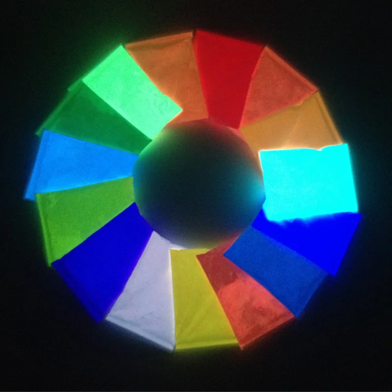 10 г пакетик светящийся блестящий порошок для ногтей светящийся в темноте флуоресцентный фосфорный наполнитель из эпоксидной смолы яркий пылевой пигмент для поделок