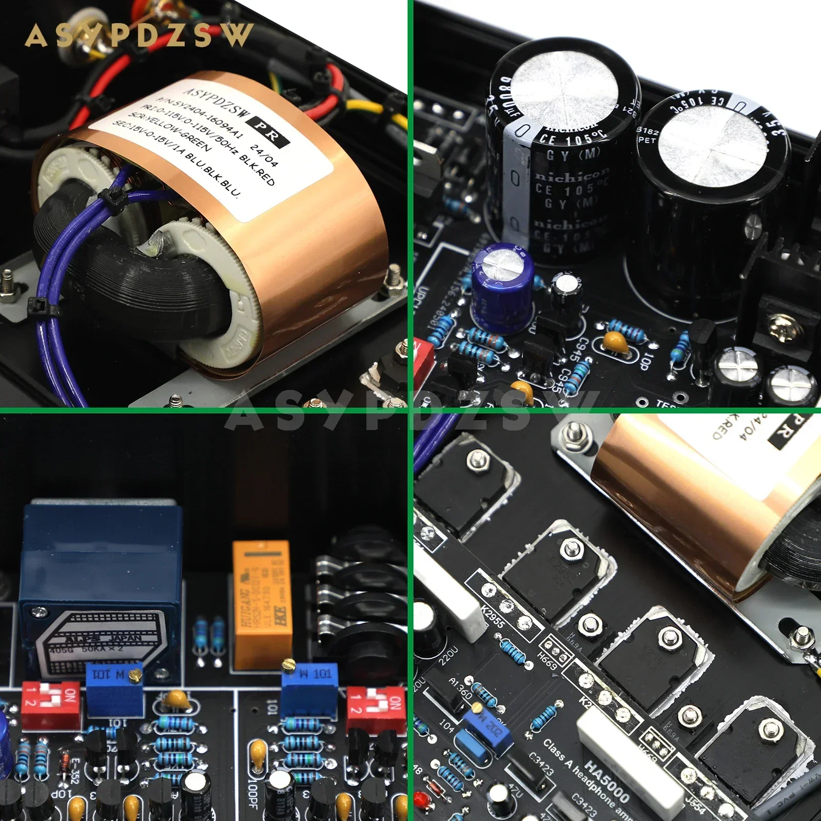 

HA5K FET Pure Class A Усилитель для наушников База на схеме усилителя Audio Tec-hnica HA5000