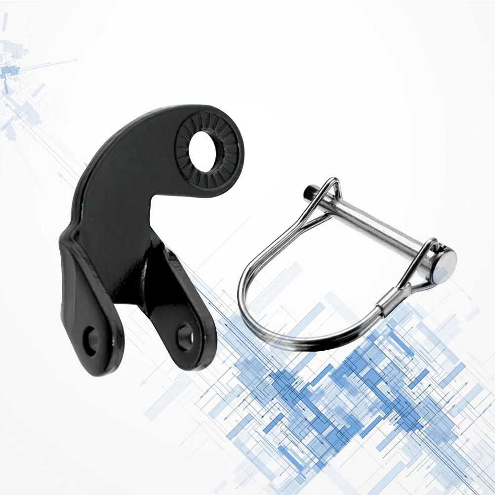 Acoplador de remolque de bicicleta, enganche de acero, codo en ángulo, accesorios de remolque de bicicleta, Material duradero de alta calidad, liberación rápida