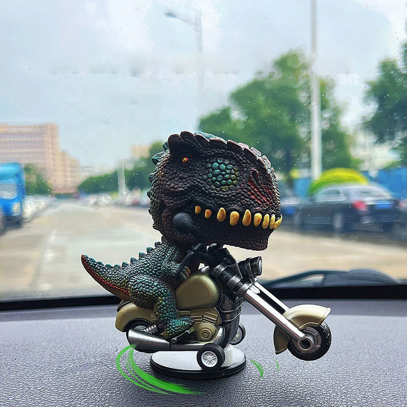 Car Drift Ornament Tyrannosaurus rex Triangle Dragon Drift Ornament Car Dashboard Ornament Car Creative Ornament Christmas Gift - Image 3