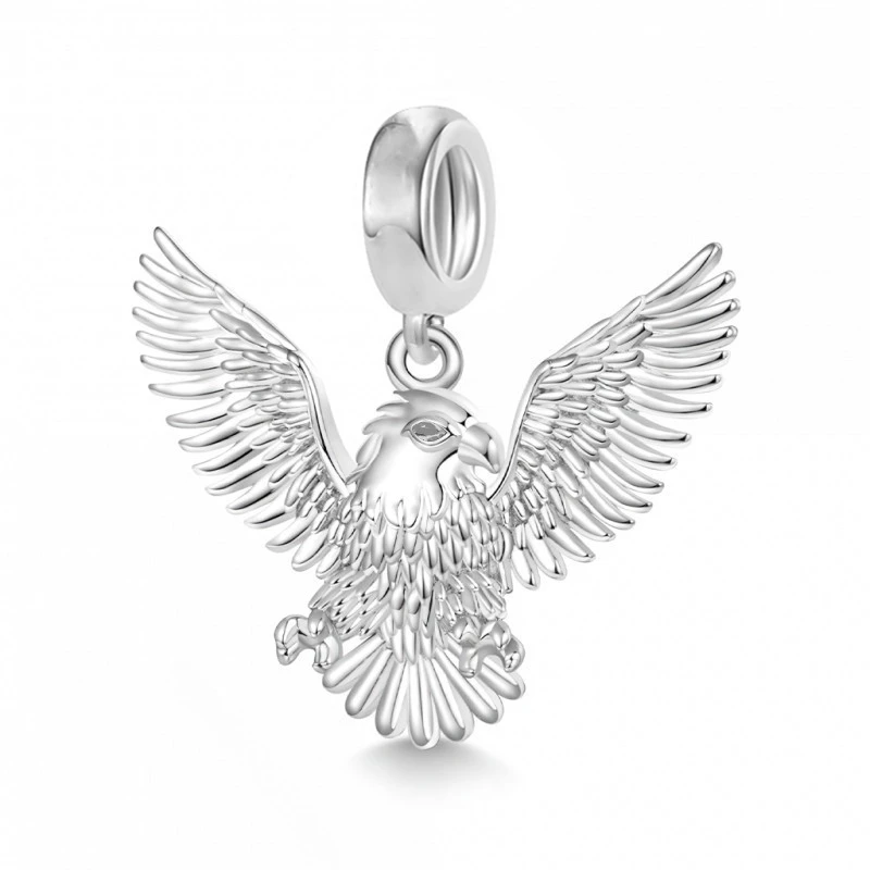 رائجة البيع 2026 لتقوم بها بنفسك مجوهرات هدية الذئب النمر أصلع النسر الأسد سحر زهرة حبة استرخى صالح الأصلي الفضة سوار قلادة الموضة #5