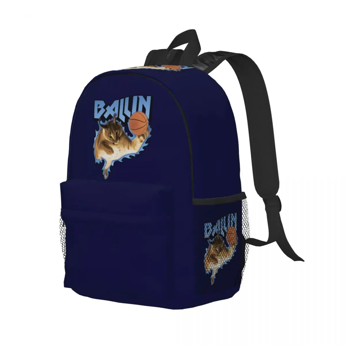 

BIG FLOPPA BALLING Backpack Student Boys Girls BookBag Children School Bag Laptop Shoulder Bags for Men Women