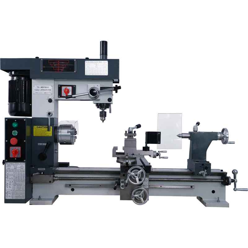 TC-WBP800 16*31 Inch Mini Manual Metal Lathe Machine Milling Machine Price