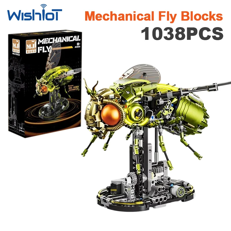 1038pcs-mechanical-fly-insect-building-blocks-bionic-bug-model-desktop-display-bricks-toy-gift-for-adult-home-collects