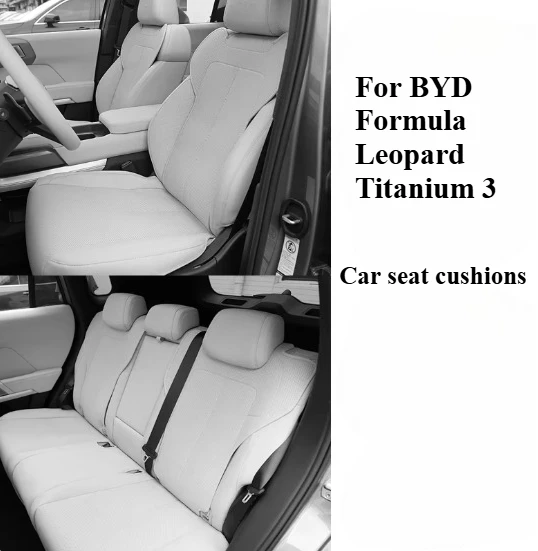 For BYD Formula Leopard Titanium 3 7Pcs Car seat cushionsand covers arebreathablesuitable forall seasonsresistant todirt andwear
