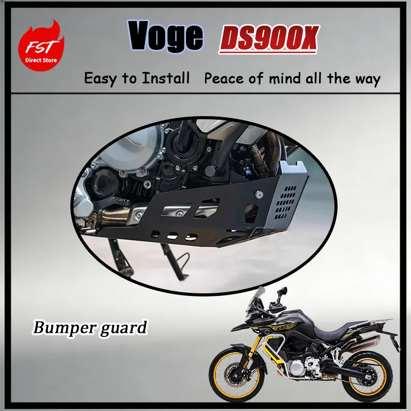 

For VOGE DS900X Engine Protection Skid Plate Crash Bars Rear Luggage Rack Clutch Lever Waterproof Anti-Dust Accessories