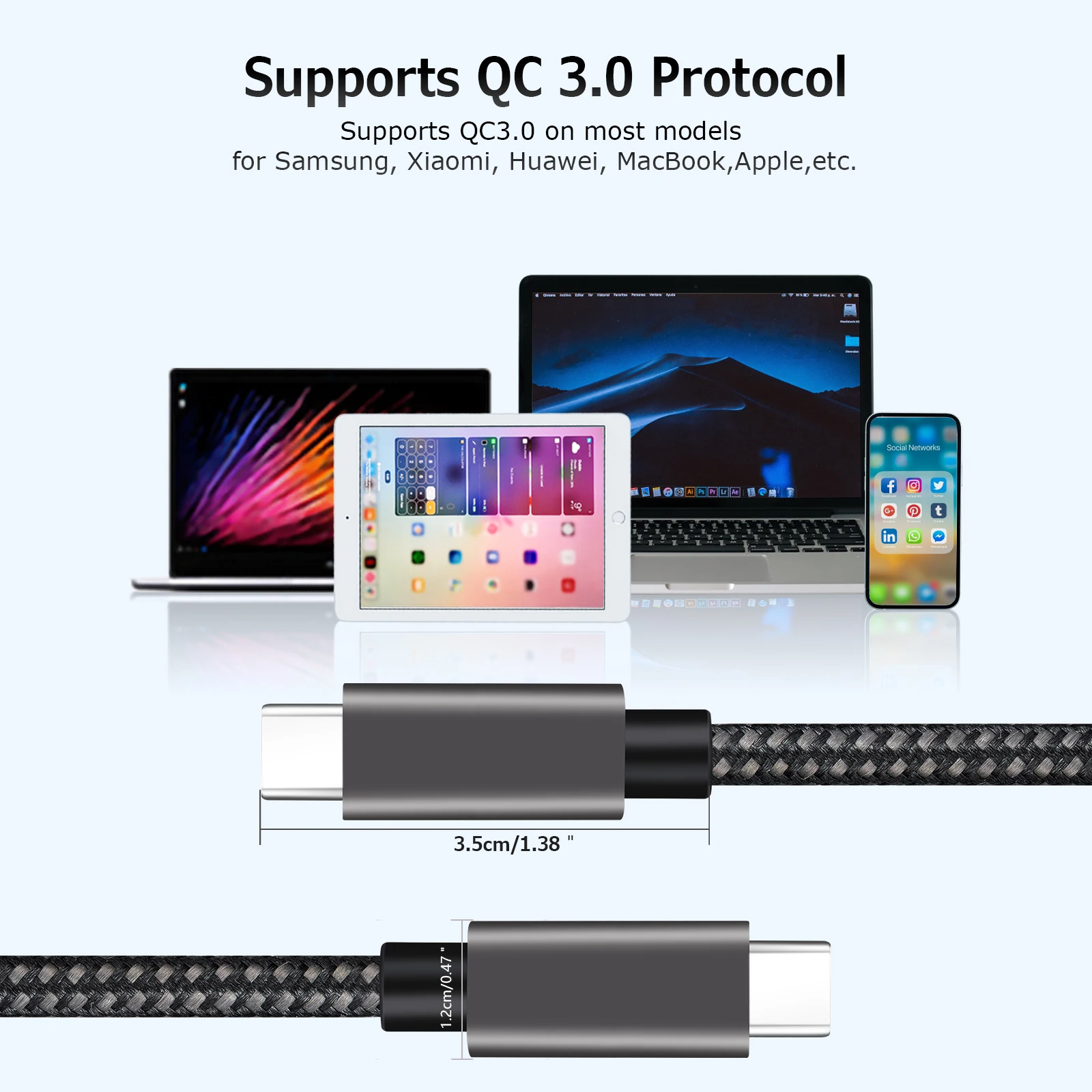 UMUST PD 240W USB C Cable,5A Type C to Type C Cable,USB-C to USB-C Fast Charging Cord for IPhone15 15Pro ProMax,MacBook Pro Etc