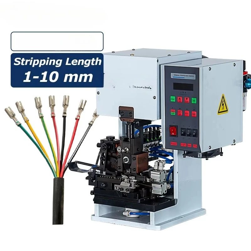 EW-50A Automatic Wire Crimper with Wire Strip And Terminal Crimping Function for JST 1.5T 2T 3T Connectors