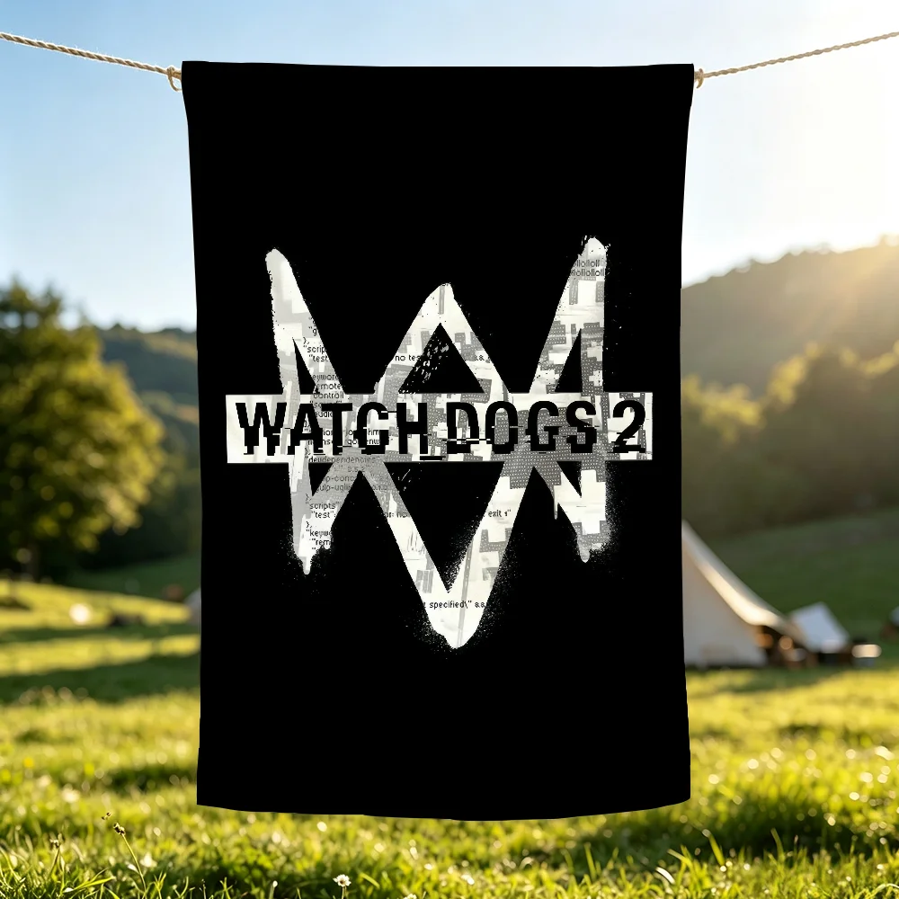 Game Watch D-Dogs Flag For Football Festival Gym Outdoor Garden Sports Party Gift Decor Banner