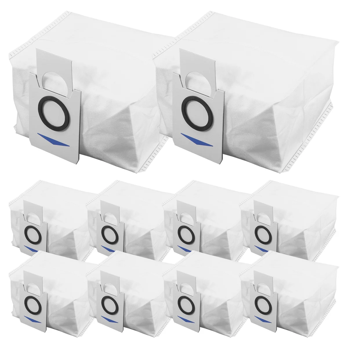 

10 Pack Replacement Vacuum Cleaner Bags for ECOVACS DEEBOT X1 OMNI Turbo Robot Vacuum CleanerN02R