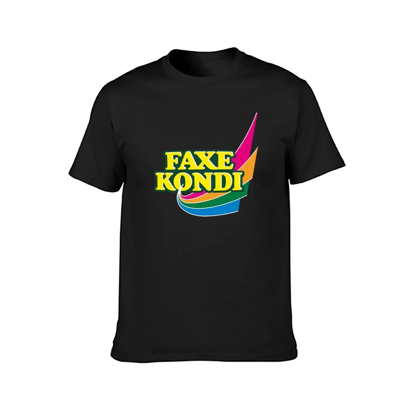 faxe kondi T-Shirt cute tops aesthetic clothes summer tops hippie clothes T-shirt men