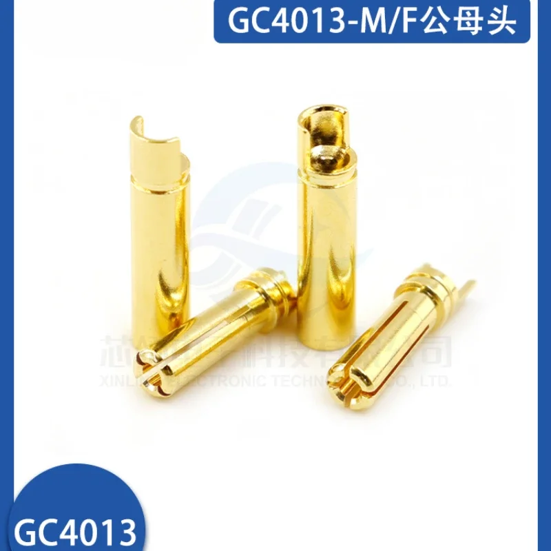 1/5pcs Amass GC4013-M/F 4.0mm Banana plug model airplane connector for electrical and mechanical adjustment