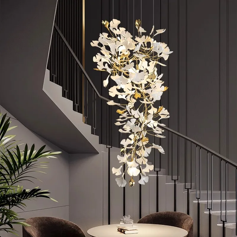 

Modern Vintage Stair Chandeliers Indoor Lighting Ceiling Lamp Hanging Lights Led Chandeliers For The Living Room Indoor Lighting