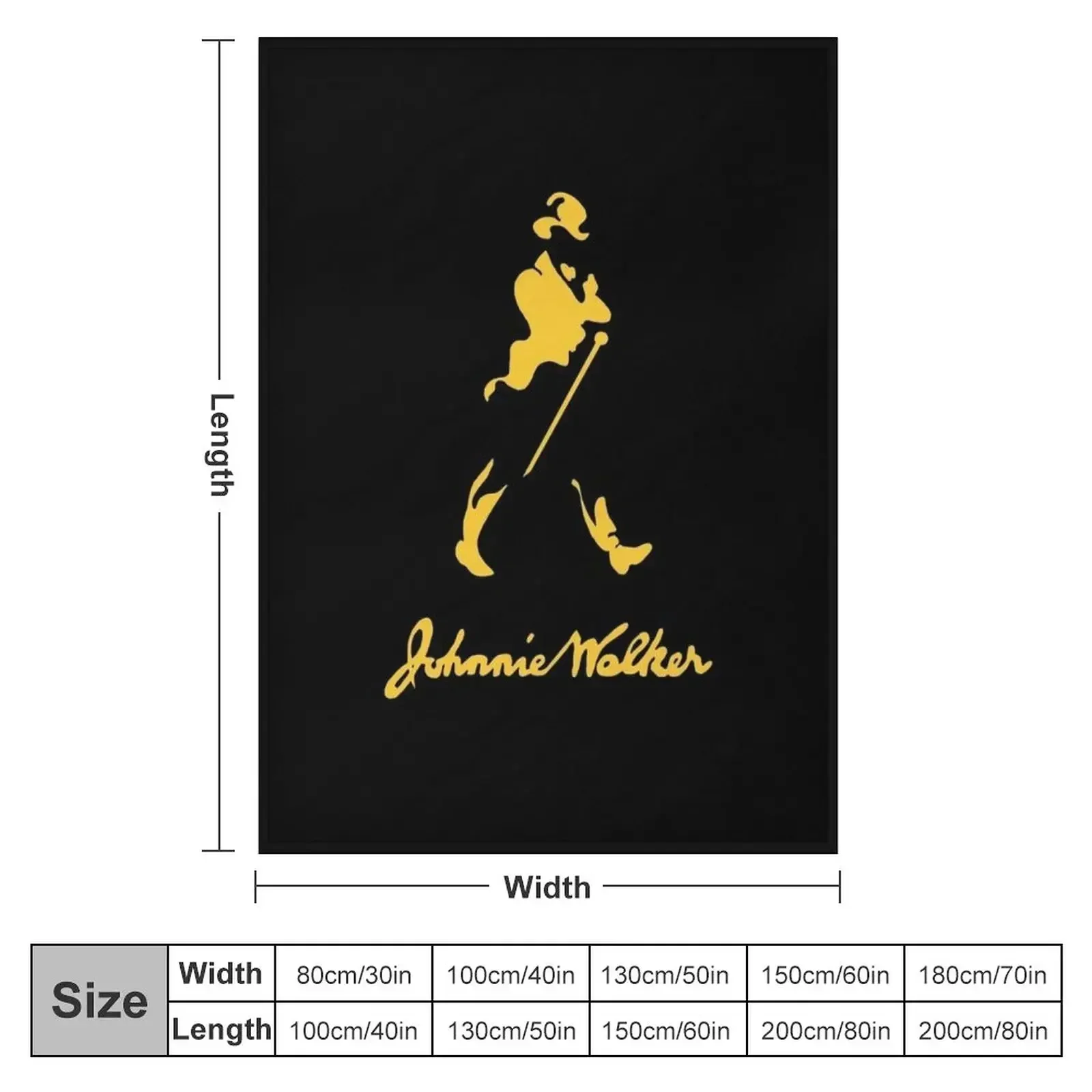 the dream WALKer from johnnie will accompa Throw Blanket Shaggy Plaid Hairy Weighted Luxury Thicken Custom Blankets