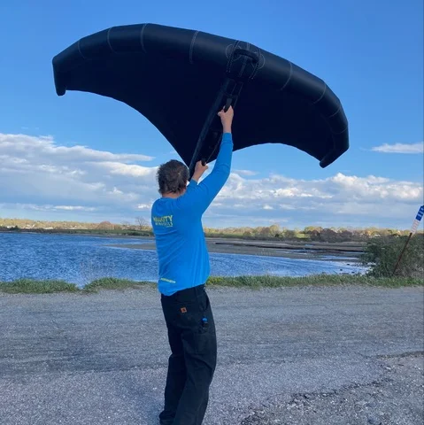 

Надувной кайт-парашют Airo для водных видов спорта, ручной кайт-серф, винг-доска для активного отдыха на воде