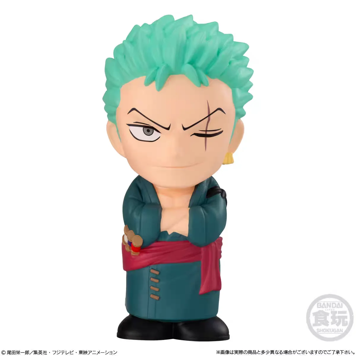 In Stock Bandai One Piece Blind Box Soft Rubber Toy Desktop Decoration Figurine Five Level Luffy Nica Very Flat Collectible Toy