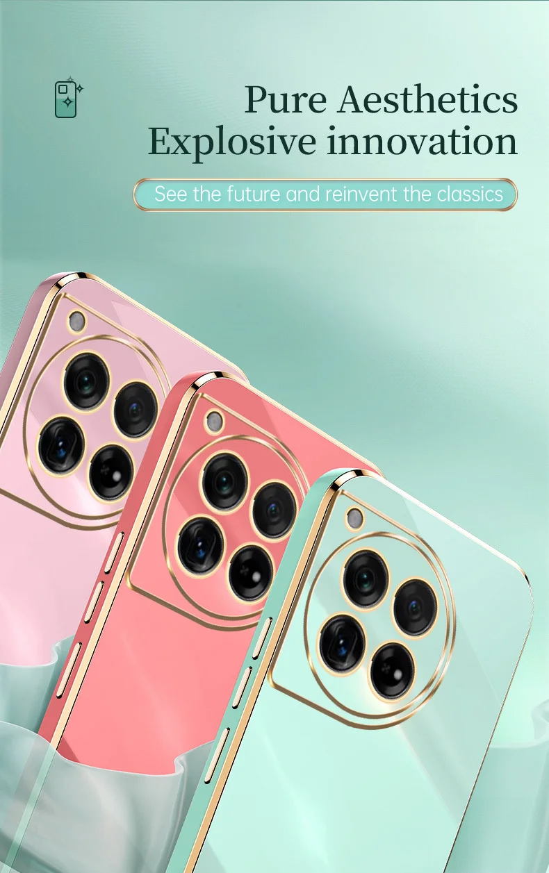 Case For Oneplus 12 13 13R 10 10t 11 Nord 4 5 Ce 2 3 Lite Bumper Cover On Nord 4 5 ce5 Ce3 Lite Light Phone Coque Soft Tpu Funda