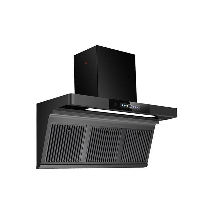 الأجهزة المنزلية المطبخ شفط كبير الجانب العلوي شفط مزدوج شفاط المطبخ 7 على شكل شفاط المطبخ منخفضة الضوضاء مع مفتاح اللمس
