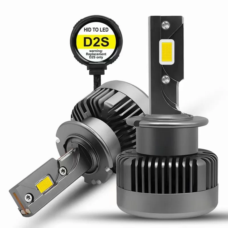 Tcart ไฟหน้า LED D3S D1S ซ่อน D3S D4S D8S 200000LM D1R 500วัตต์ D2R D3R D4ระบบ CANbus นำสองด้านชิป CSP 6000K ปลั๊ก & เล่น