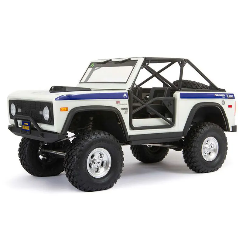 Axial Scx10 Bronco Axi03014 4-Wheel Drive Brushed Rtr Rc Simulation Remote Control Electric Climbing Off-Road Vehicle Model Gift