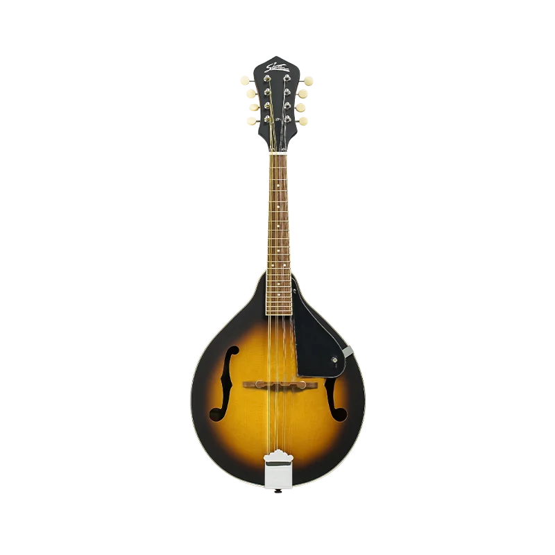 Blue Black Edged Mandolin Solid Sitka Spruce Top Sapele Back Side Walnut Fingerboard Maple Neck Celluloid Inlay