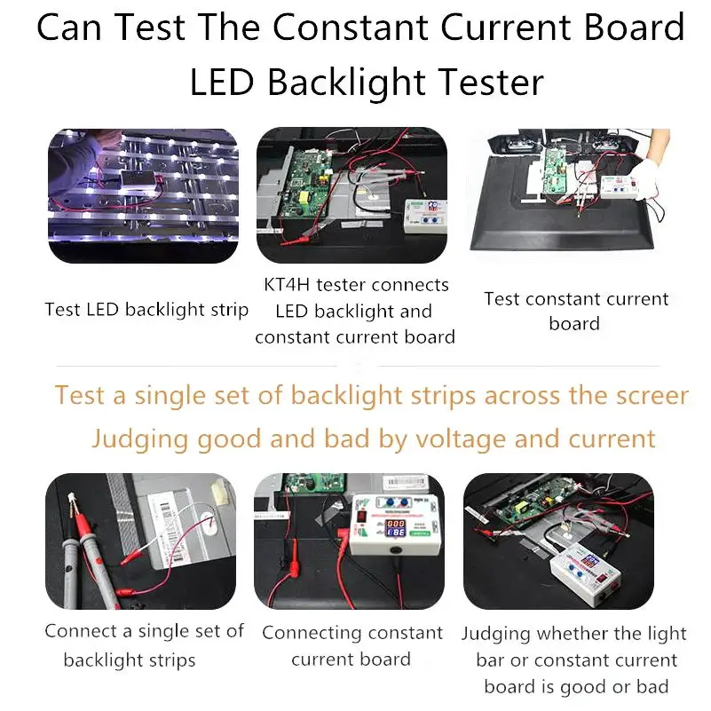 TKDMR 0-330V LED TV Backlight Tester Smart-Fit Manual Voltage Tester Adjustment Constant Current Driver Board Repair LED Bead