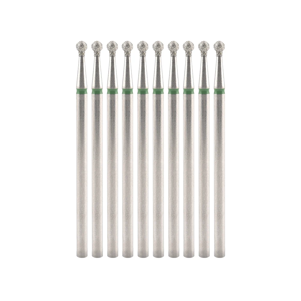 10Pcs Diamant Fräser Für Maniküre Elektrische Nagel Bohrer Bits Zubehör Pediküre Maschine Nagel Datei Gel Remover-Tool – Detail 17