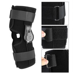 Medical Adjustable knee Joint Holder Hinged Brace Knee Support Pain Relife Orthosis Ligament Sport Injury Splint Sport Knee Pads