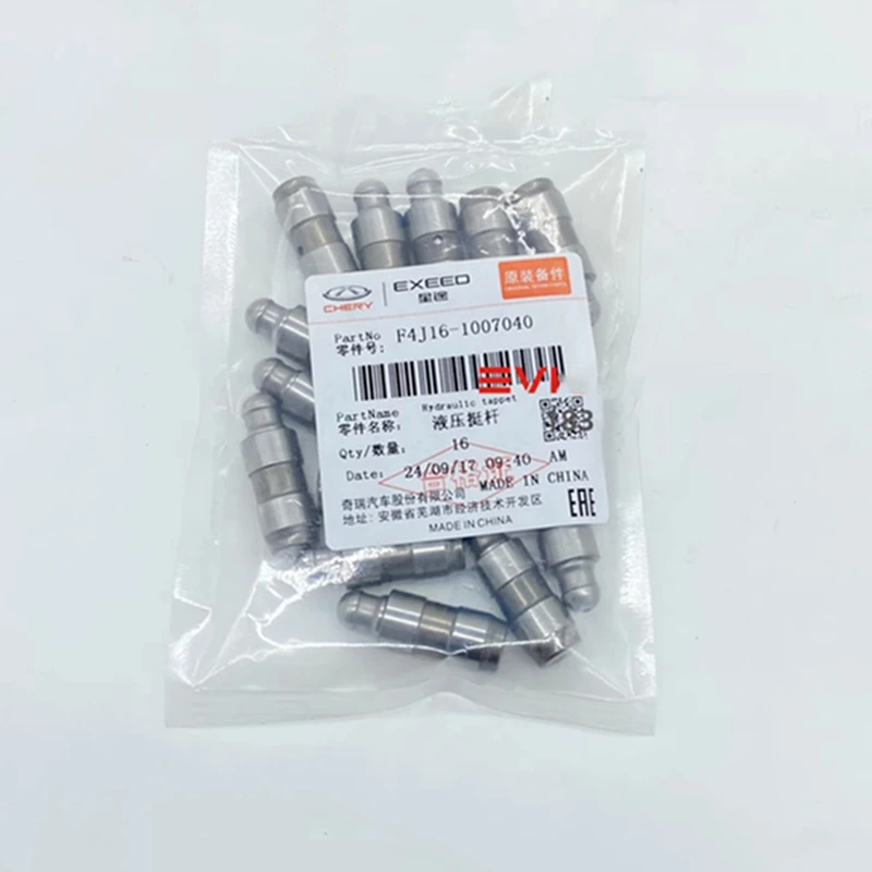 

Гидравлический подъемник клапанов двигателя для Chery Tiggo 4,7,8, ARRIZO 5,6,7,jetour, двигатель 1.6/2.0T F4J16- 1007040
