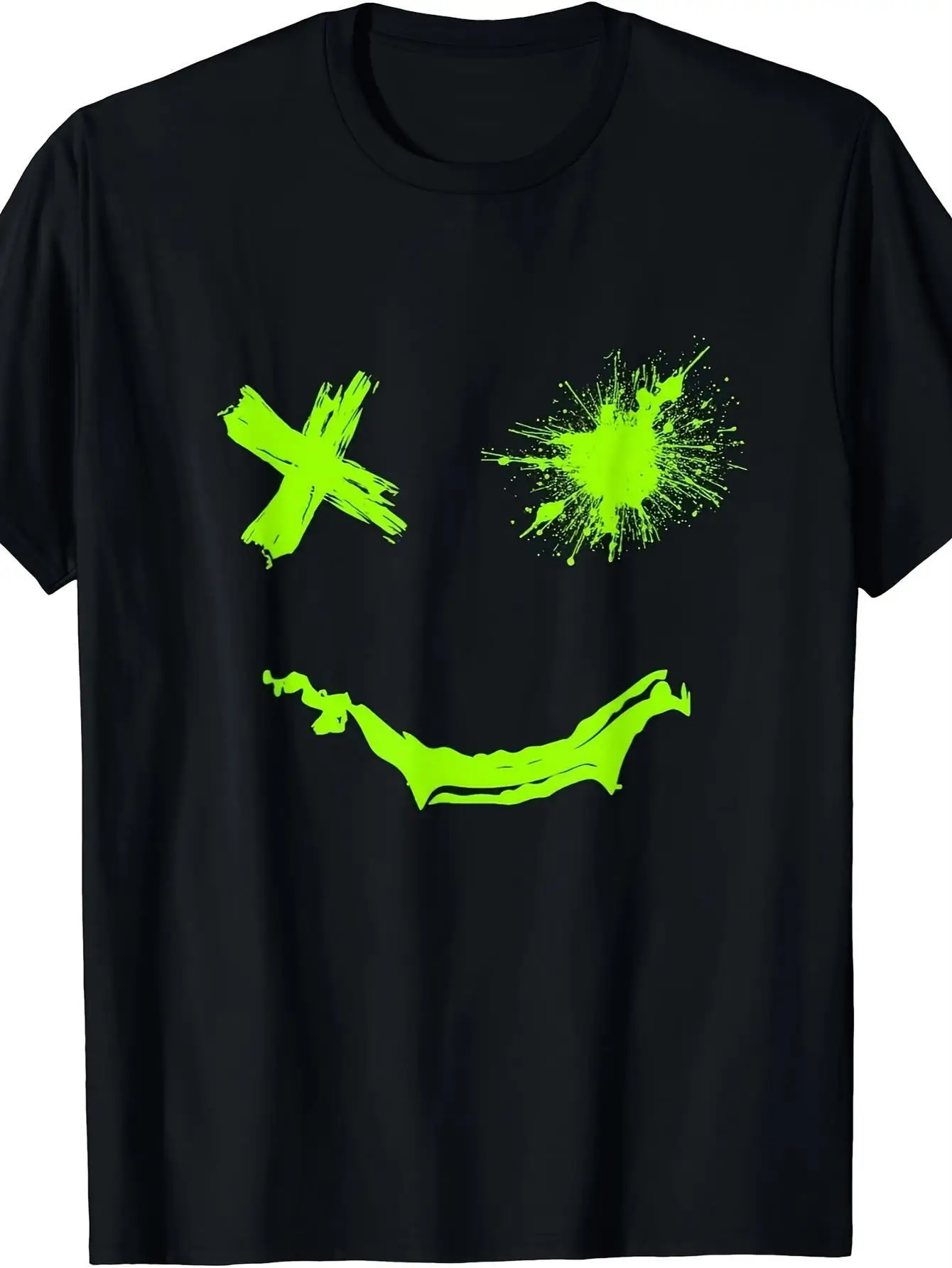 

Men's Black Casual T-Shirt with