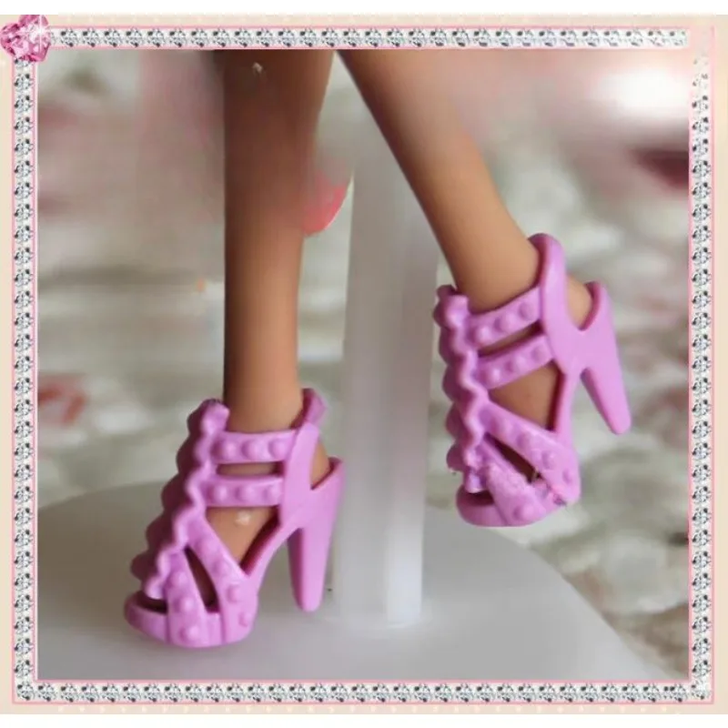 TA339 Doll shoes high heels flat feet shoes gifts accessories for your Bbie 1/6 scale dolls