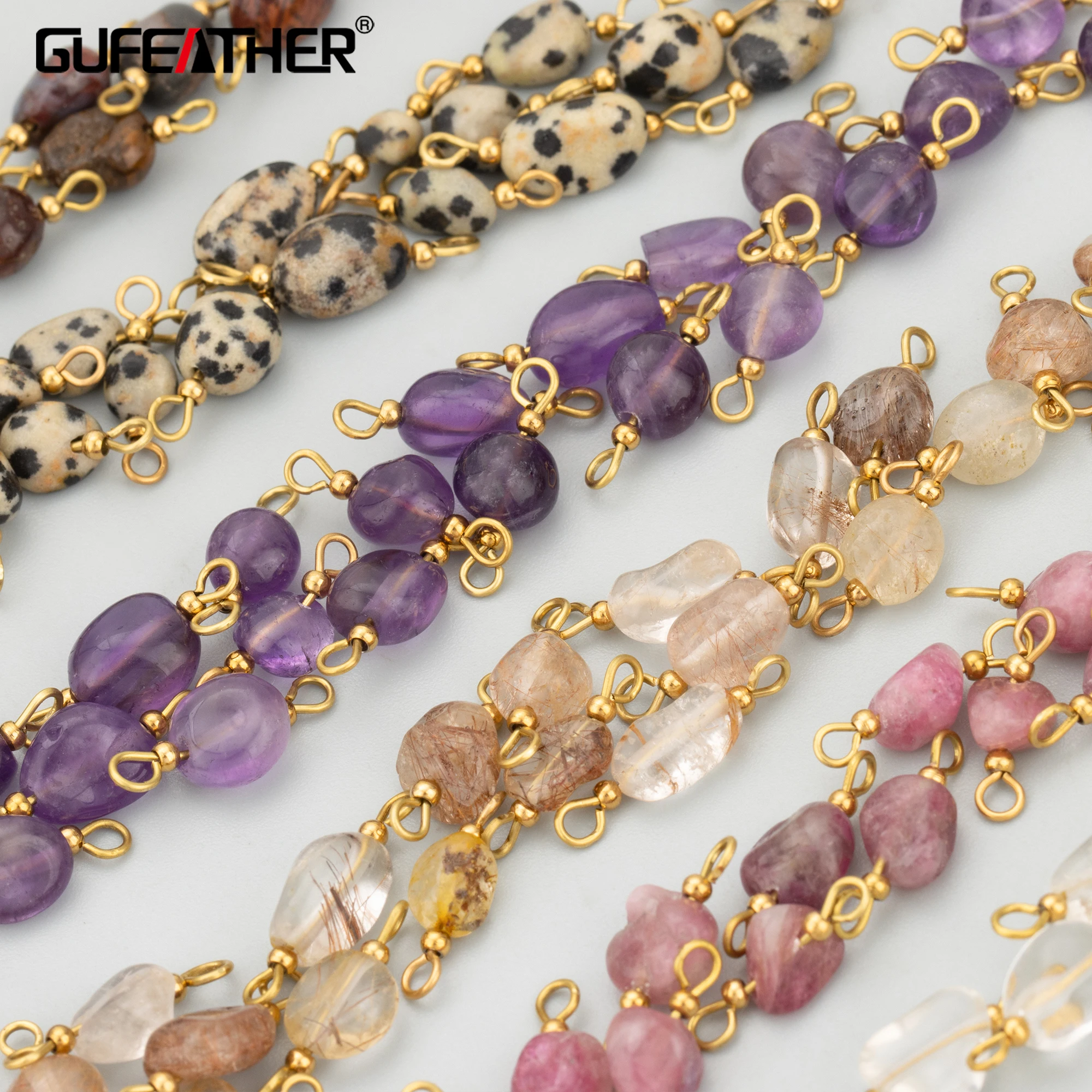 

GUFEATHER MF39,jewelry accessories,stainless steel,natural stone,hand made,charms,diy pendants,jewelry making,20pcs/lot