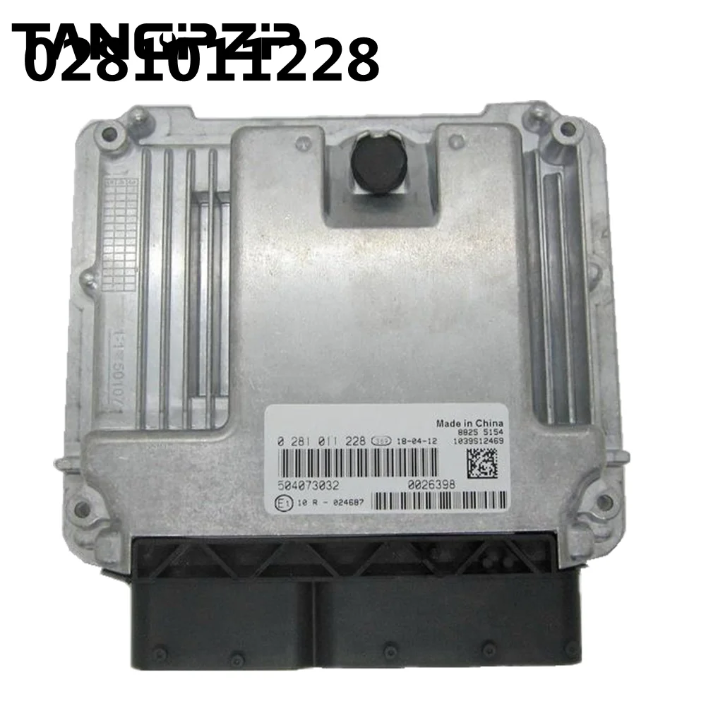 0281011228 New Original Engine ECU Computer Board Electronic Control Unit ED16 504073032 Fit For Iveco