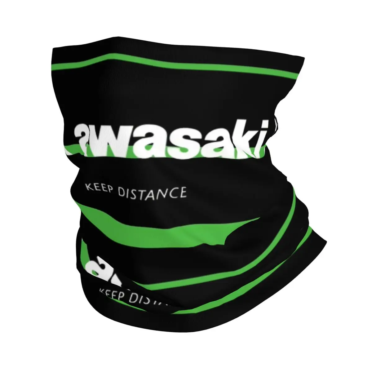 Custom Sport Racing Motorcycles K-kawasakis Bandana Neck Gaiter for Ski Hunting Women Men Wrap Scarf Headband Warmer