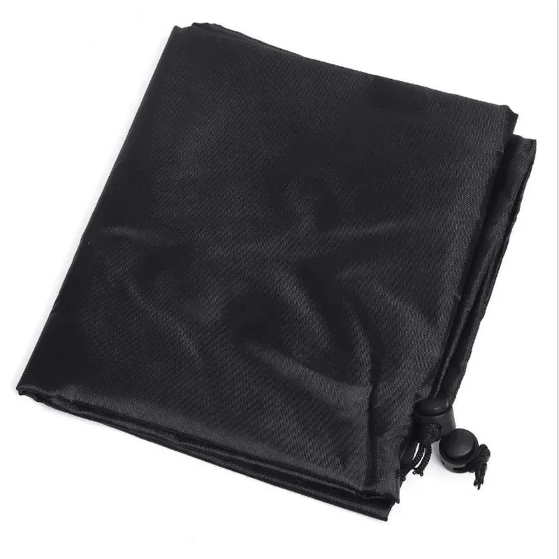 Outdoor Propane Tank Gas Bottle Cover Black Oxford Cloth Waterproof, Dustproof and Ultraviolet-proof Barbecue Gas Stove Cover