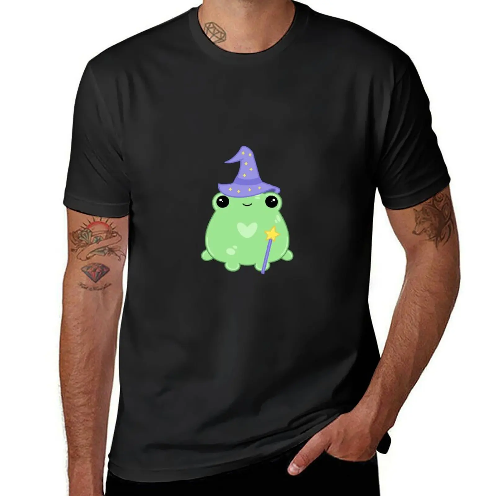 

Wizard Frog T-Shirt tees blanks big and tall t shirts for men